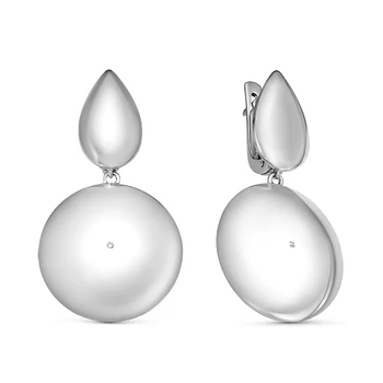 

925 sterling silver earrings with stones: Diamond