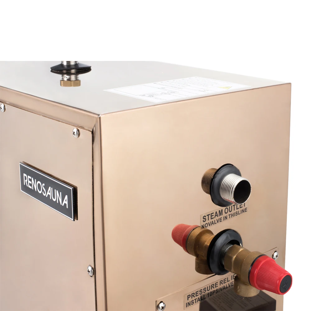 Free Shipping 7KW 380-415V 3 phase stainless steel Steam Generator self drain