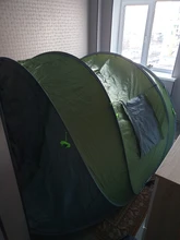 HUI LINGYANG-tienda de campaña para exteriores, carpa automática para acampar, senderismo, impermeable, grande, familiar, abierta