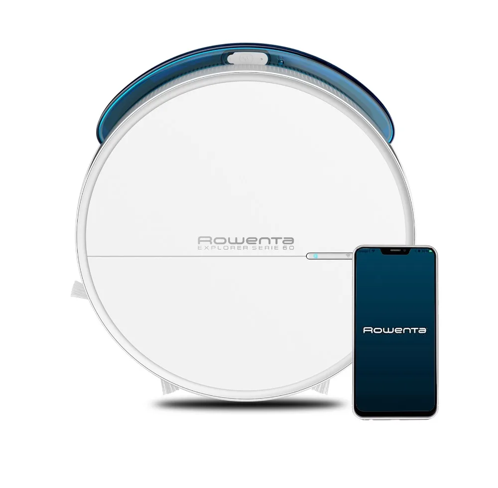 Rowenta Robot vacuum cleaner Explorer Series 60 Allergy Care system  friegasuelos, high performance filter, Wi Fi, voice assistant|Vacuum  Cleaners| - AliExpress