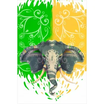 

Blind Iroa Digital Elephant Indian! ROLLER BLINDS TRANSLUCENT! (100X170)