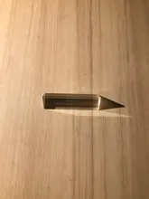 Prisma Triangular BK7 para enseñanza física, prismas de vidrio óptico de 25x25x80mm, luz refractada de espectro arcoíris para niños y estudiantes