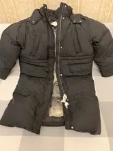 Down-Jacket SEMIR Winter Women Outwear Hooded Long New Waist for Fur-Collar Loose Young-Girl