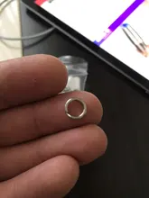 100 unids/lote pesca anillos de división de acero inoxidable de alta calidad fortalecer anillo sólido atraer anillo de conexión accesorios de pesca