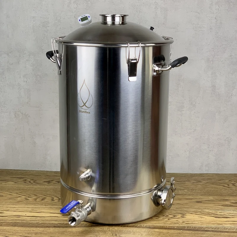 New 2022 , 55l Pot, Boiler, Tank, Fermenter With Bell Lid Distillation