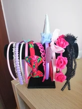 Pulsera de terciopelo negro reloj de cadena barra en T soporte de exhibición duro de joyería soporte organizador de joyería soporte de exhibición duro