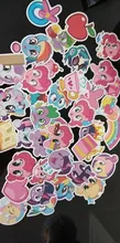 Pegatinas de My little pony para coche, pegatinas impermeables de dibujos animados para maleta, refrigerador, teléfono móvil, pegatina de graffiti para ordenador, 50 Uds.