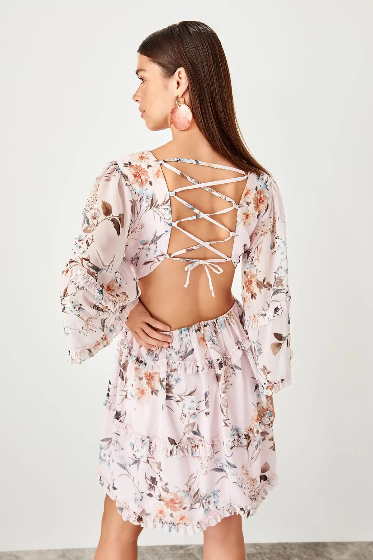 Trendyol платье с рисунком TPRSS19UT0204|Платья| |