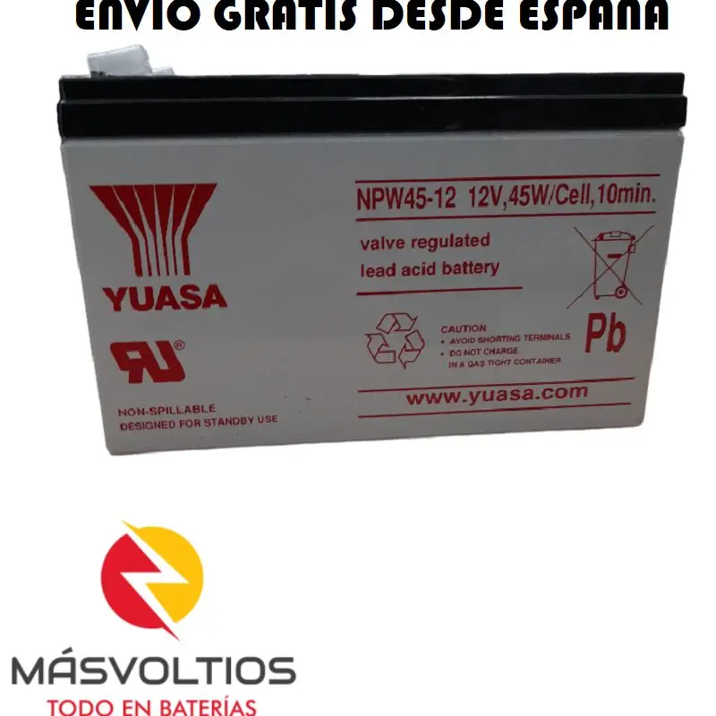 NPW45-12-Yuasa-9Ah-equivalent-high-discharge-12v-45W-rechargeable ...