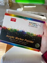 Gn-Rotuladores acrílicos de pintura acrílica, bolígrafos ideales para rotular tazas de porcelana, vidrio, roca, cerámica, lienzos de tela, o madera, 12 o 18 colores, de 0,7mm