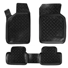 Ковры в салон для ВАЗ 2108-099, ВАЗ 2113-15, компл. 4 шт., выс. борт, полимер., черн. AIRLINE ACM-PS-12