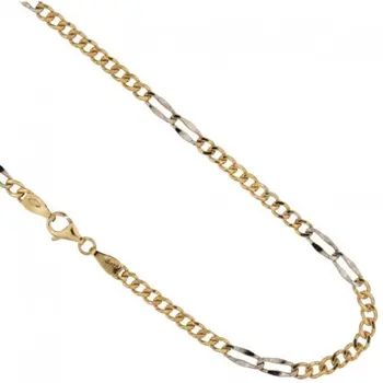 

Yellow Gold Filled Men 'S Necklace and White 803321717452