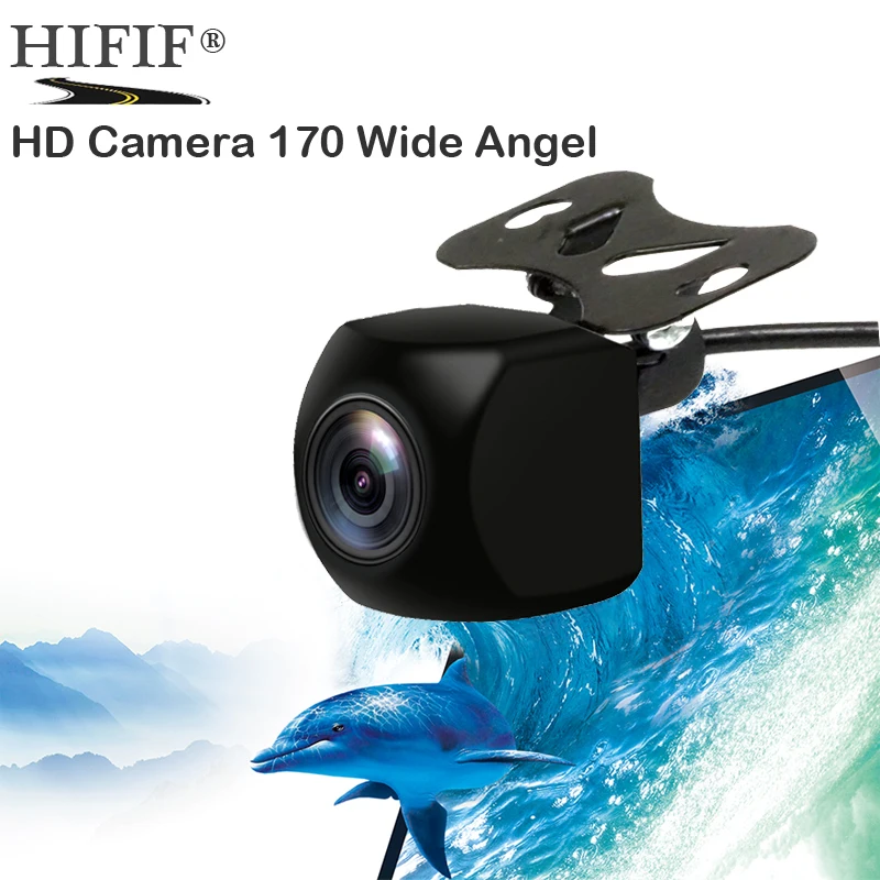 170 Degree Fisheye Lens 1280*720P Starlight Night Vision Car Rear View Reverse Backup Vehicle Parking AHD Camera | Автомобили и