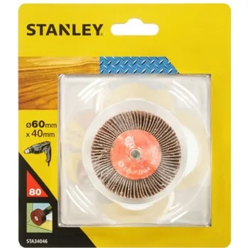 

DRILL BRUSH SHEETS SANDPAPER 080X030MM GR80 STANLEY