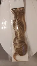 AliLeader-extensiones de pelo largo y recto para mujer, 16 pinzas, negro Natural, 6 unids/set, 22 pulgadas, pelo sintético