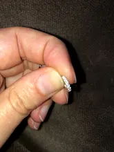 CANNER-pendientes de aro de Plata de Ley 925 auténtica para mujer, pendiente redondo círculo de circón, pendientes para Piercing, joyería de tendencia personalizada