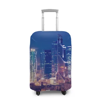 

Suitcase cover 3D night Moscow