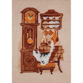 

858 Riolis 'watch' embroidery set, 18*24 cm