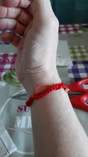 Las mujeres de Color de plata de diamantes de imitación Digital 8 infinito encanto trenza pulseras hombres pulseras hilo rojo pulsera para niño niñas niños de los Amantes regalo