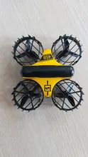 Holy Stone-Mini Dron de control remoto sin cabeza, cuadricóptero de control remoto, una tecla, aterrizaje automático, 3 baterías, helicóptero, HS450/210/330
