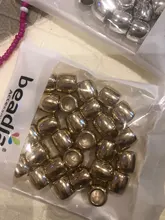 11mm 30 Uds rodio cabello Color dorado trenza anillos accesorios de Clips para las mujeres las niñas cuentas de rastas círculo estilo herramienta Agujero 7mm