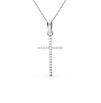 

Silver Pendant with cubic zirconia sunlight sample 925
