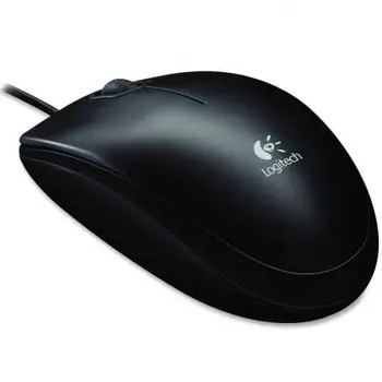 

MOUSE LOGITECH OEM B100 OPTICAL USB BLACK COLOR 910-003357