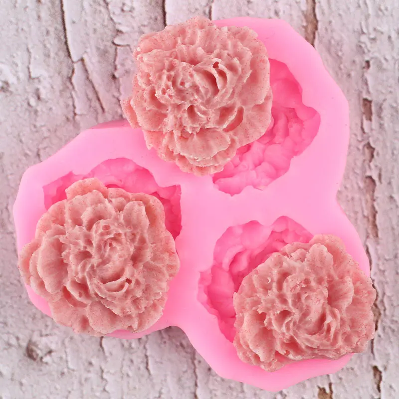 Moule Fleur Lotus Décoration Gâteau Moule Silicone Fleur De Lotus 7,8cm - Pour Pâte à Sucre, Chocolat, Résine - Décoration Pâtisserie Ustensile Pâtisserie Créative