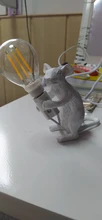 Table-Lamp Desk-Lights Mouse Postmodern Animal Seletti Home-Decor Resin Small Mini Cute