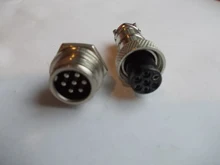 1set GX12/2/3/4/5/6/7 Pin macho + hembra 12mm L88-93 Circular conector Circular macho de Panel conector de plástico con tapa