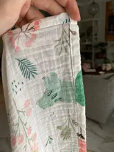 100% de muselina de algodón para recién nacidos, cobijas suaves de gasa para el baño, saco de dormir, funda para cochecito, 1 unidad