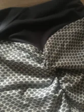 Polyester Leggings Normov Seamless Patchwork-Print Elastic Push-Up Ankle-Length High-Waist