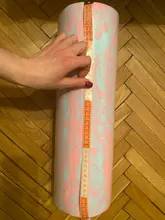45/60CM iridiscente nube de espuma de Yoga rodillos para Pilates bloque de alta densidad flotante de gimnasio Fitness cuerpo de rodillos de masaje