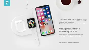 

Wireless charger 3 in 1 for iPhone Apple Watch and AirPods