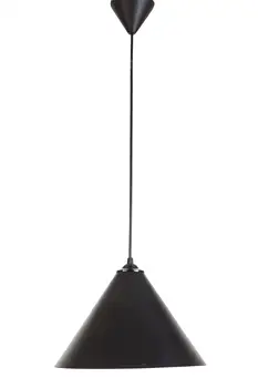 

Modern Chandelier Big Black Pendant Lamp Metal Single Wired Black Pendant Lamp Chandelier
