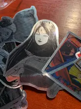 Pegatinas de Anime Tomie para bicicleta, grafiti de Horror, cómic Fujiang, para coche, motocicleta, monopatín, pegatina impermeable para ordenador portátil, 10/49 Uds.
