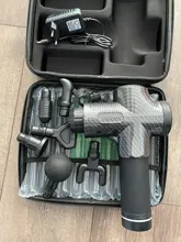 Eléctrico Rlaxyoo masaje arma S3 30 DE Fascia arma de tejido profundo cuello cuerpo Músculo de la espalda masajeador relajación dolor alivio ejercicio