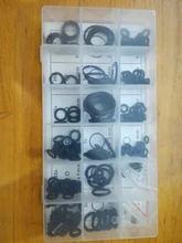 O-Ring Rubber Washer Seals-Set Car-Gasket Nitrile Assortment Black for High-Quality