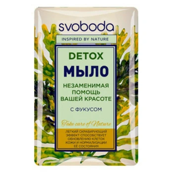 

Soap bath SVOBODA DETOX with фукусом, 100g (AO "Freedom", Russia)
