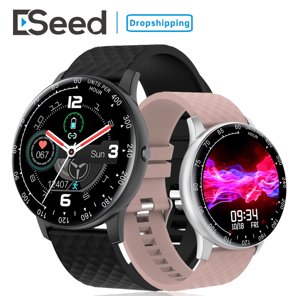 ESEED 2020  H30 Smart Watch 2020 Men DIY Watch Face IP68 Waterproof Heart Rate Monitor For Android Iphone Smartwatch women