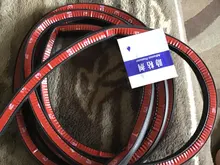 Coche tira junta de la puerta de goma grande tipo D tira de sellado para puerta de coche de ruido Universal coche Epdm caucho impermeable coche de sellos para Auto