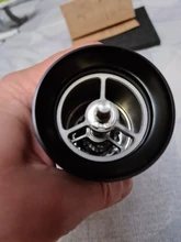 XEOLEO-molinillo de Café Manual de aluminio, 50MM, amoladora de rebaba de acero inoxidable, máquina café cónica