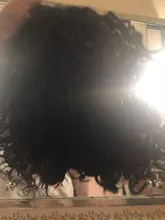 Peluca de pelo humano con corte Bob brasileño de ondas profundas cabello Natural SVT Remy, peluca con malla frontal con pelo de bebé