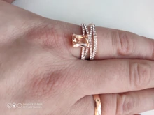 FDLK-Conjunto de anillos de boda elegantes para mujer, joyería de compromiso con brillante intenso, anillo de circón para mujer, 2 uds.