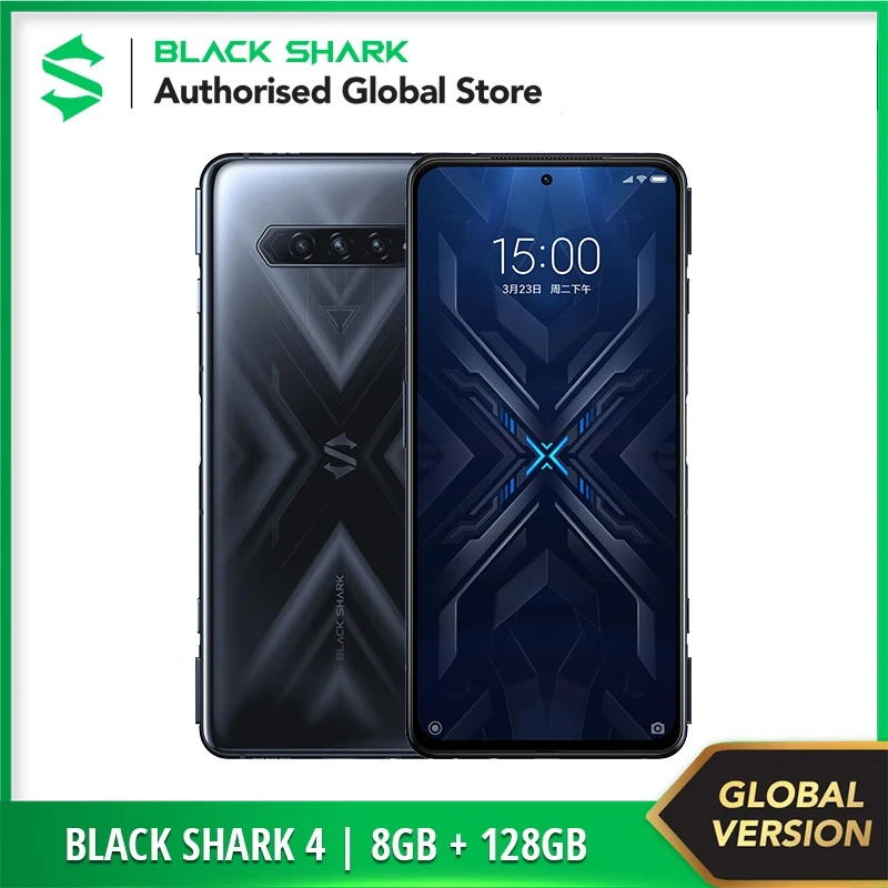 Global Version Black Shark 4 128GB ROM 8GB RAM | Brand New / Sealed | Qualcomm Snapdragon 870 / 120W Charging Gaming Phone laptop 8gb ram