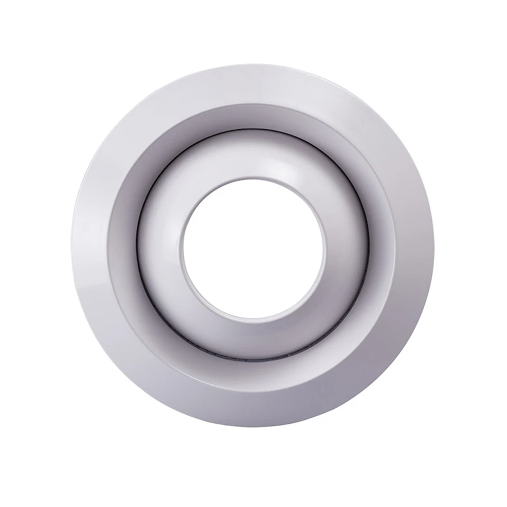 75-150mm ABS Air System Outlet Valve ABS Circular Spherical Nozzle Air Vent For Airport Station Central Ventilation Outlet