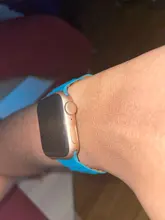 Correa de cuero para apple watch, banda de 44mm y 40mm para iWatch series 6 SE 5 4 3 2 1, pulsera de reloj de 42mm y 38mm