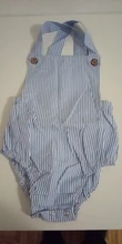 Body de verano para recién nacido, mono de botón a rayas, informal, sin mangas, con espalda descubierta, ropa sólida, 11 colores