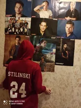 Sudadera con capucha de Teen Wolf para hombre, ropa deportiva masculina con estampado de Lahey, McCall y Stilinski 24, jersey de chándal de hiphop de estilo casual disponible en color rojo