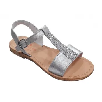 

Girl Sandals leather metallic Andanines